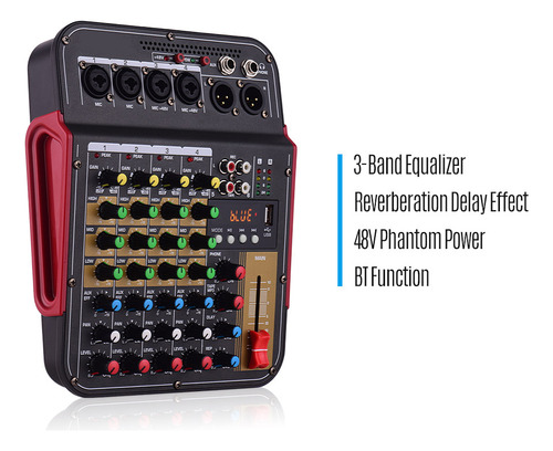 Función De Consola De Mezclas Power Audio With Professional