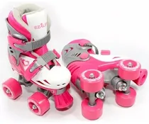 Comprar Patines Artisticos Botas Extensibles Rosa 4 Ruedas Rollers