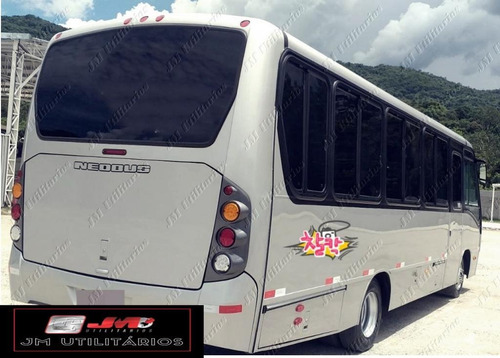 Imagem 5 de 10 de Neobus Thunder + Ano 2008 Vw 9.150 Exec Completo Jm Cod.56
