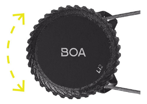 Sistema De Ajuste Boa Li2 Dial B Sapatilha Fizik Shimano Spz