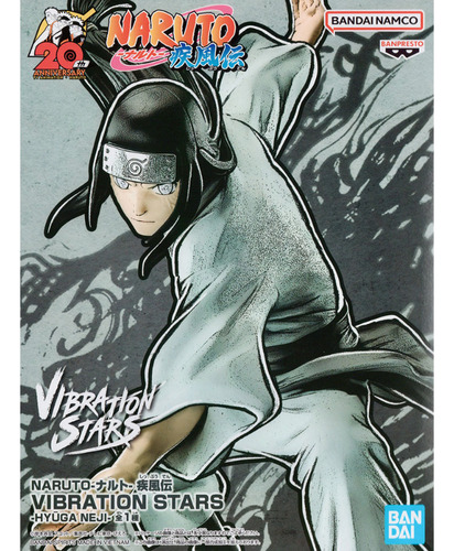 Figura Hyuga Neji Naruto Vibration Stars - Banpresto