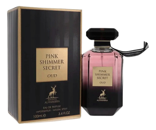 Maison Alhambra Pink Shimmer Oud Edp 100ml Silk Perfumes