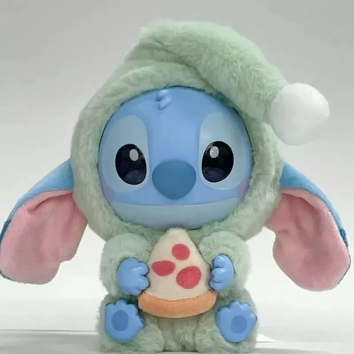 Labubu Stitch 1 Caja Coleccionables 16cm Puede Elegir Modelo