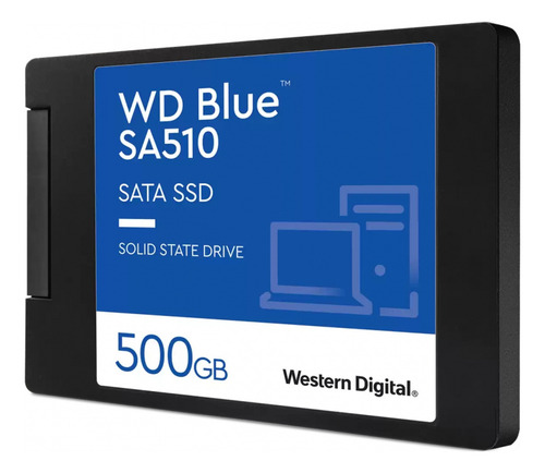 Unidad Ssd 2.5 Wd 500gb Blue Sa510 - Sata3 3d Nand Azul
