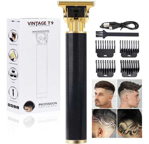 Cortadora De Pelo Profesional Para Hombres Con Kits De Aseo