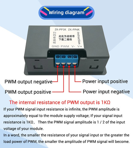 Pwm - Generador De Pulsos Dc 3,3-30v, Zk-pp4k X 3 Unidades