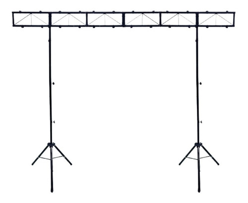 Kit Iluminação Dj Suportes E Treliças (desmontáveis) Com 4m 