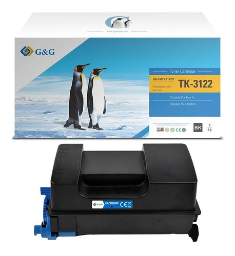 Imagen 1 de 1 de Toner Kyocera Tk-3122 Ecosys Fs-4200dn M3550