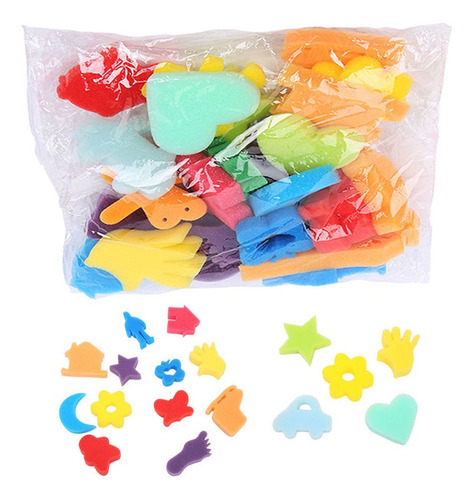 24 Piezas Colores Diferentes Formas Niños Artesanía