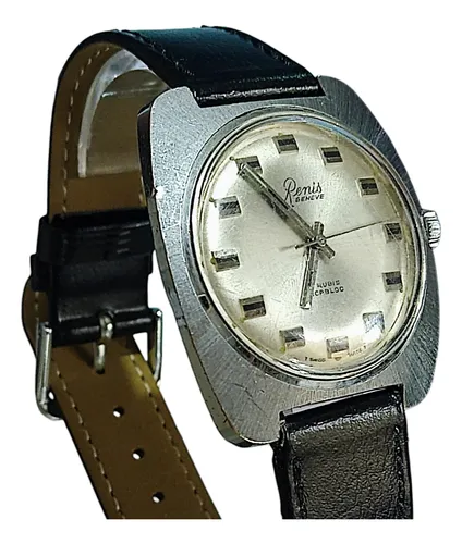comprar Reloj Hombre Vintage Mecánico Renis Geneve 17 Rubis Incabloc