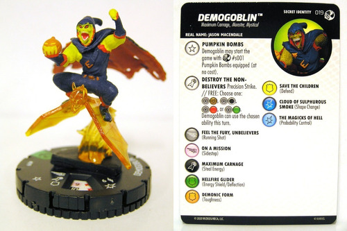 Heroclix Demogoblin #019 Spider-man And Venom Absolute Carna