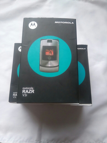 Remate! Motorola Razr V3i Unico Color En Caja Fucsia Interio