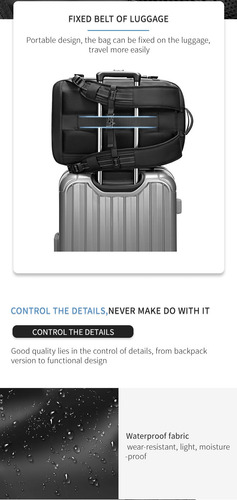Mochila For Hombre, Multifuncional, Bolsa De Viaje, Compresión Al Vacío, Impermeable, For Viajes De Negocios, Nueva Mochila For Computadora De Gran