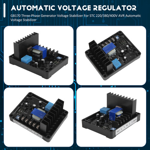 Estabilizador De Voltaje Del Generador Trifásico Gb170 Para