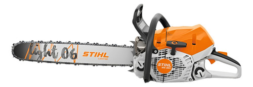 Motosserra A Gasolina 3,5cv Sabre 50cm Ms 363 Stihl Cor Branco Com Laranja