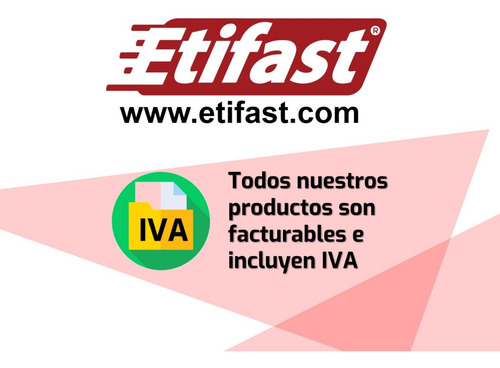 Etiqueta Adhesiva Certificación Dentro Para Manejo Y Envío