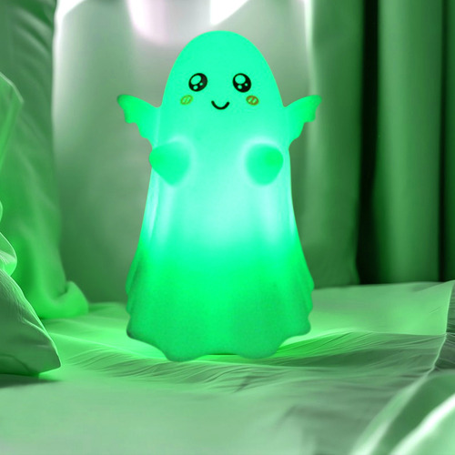 Luz Nocturna Led Recargable Por Usb Con Forma De Fantasma So