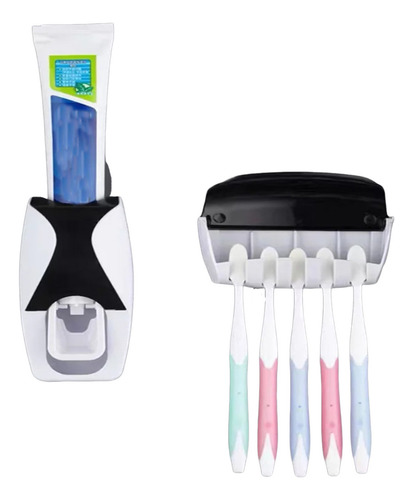 . Dispensador Automático De Pasta De Dientes Con Soporte