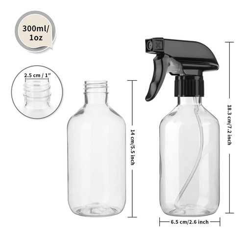 Botella De Spray Para Cabello Botella De Spray 2x Fine Mist