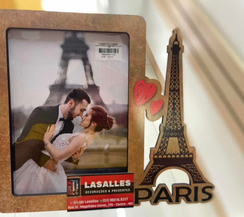 Porta Retrato Paris