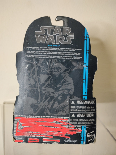 Star Wars Black Series 3.75 Yoda 06 Caja Con Detalles Hasbro (Usado)