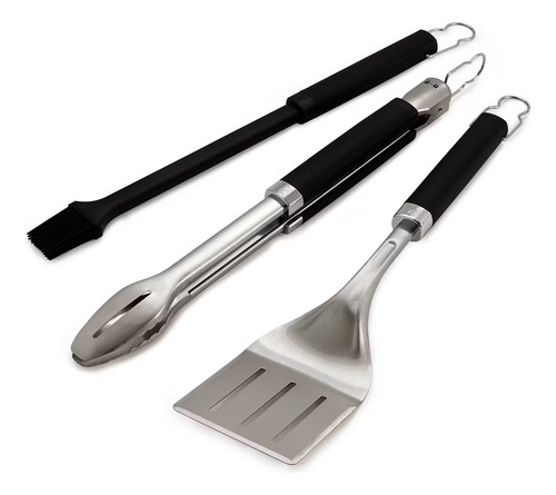 Weber Juego De 3 Utensilios Para Asar Precision