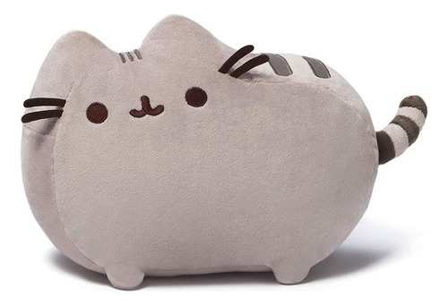 Peluche Pusheen The Cat Clasico Gato Gris Gund 33cm X 22cm