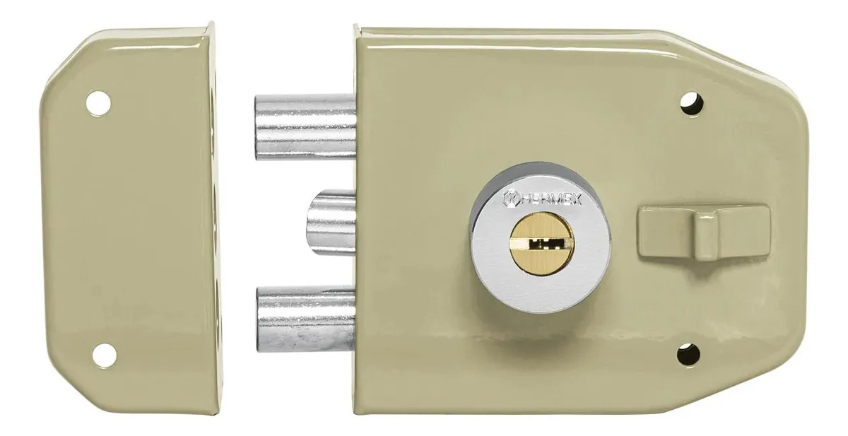 Cerradura De Sobreponer 2 Barras Instala-fácil HERMEX CS-92