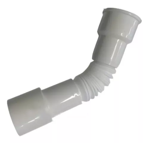 Tubo flexible blanco para desagüe flexible bidet lavadero