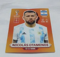 Comprar Figurita Mundial Qatar 2022 N.6 Nicolas Otamendi Nicolas Otamendi Jugador