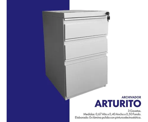 Arturito Metálico Para Oficina