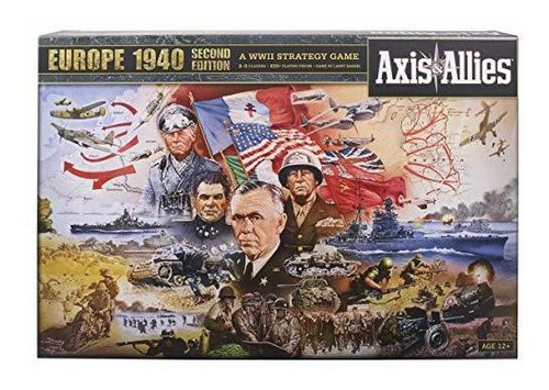 Avalon Hill Axis Allies Europe 1940 Segunda Edición Ju...