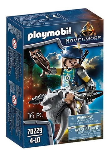 Playmobil Novelmore 70229  Caballero Con Ballesta Y Lobo