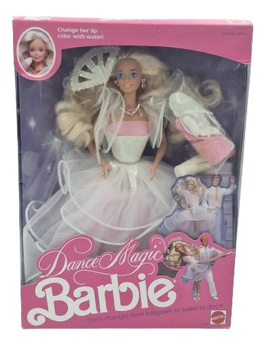 Barbie Dance Magic 1989 Baile Balé Antiga Mattel 80 90