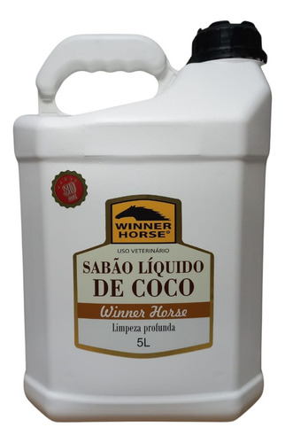 Sabão Líquido De Coco Para Cavalos  Winer Horse 5 Litros