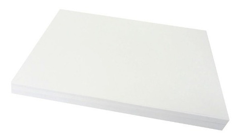 Opalina Blanca Lisa  220 Grs Oficio 21.6x33 Por 54 Unidades 