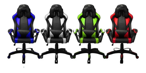 Imagen 2 de 10 de Silla Gamer Acer Sporty Reclinable Giratoria Ergonómica