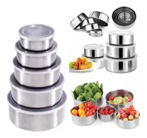Comprar Envases Conservadores Alimento Comida Pote Cocina Acero
