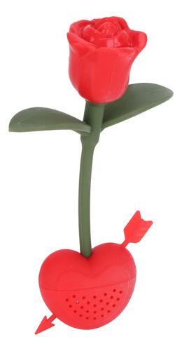 Colador De Té En Forma De Rosa Infusor De Té De Hoja Suelta