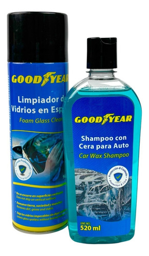Kit De Limpieza Automotriz Goodyear