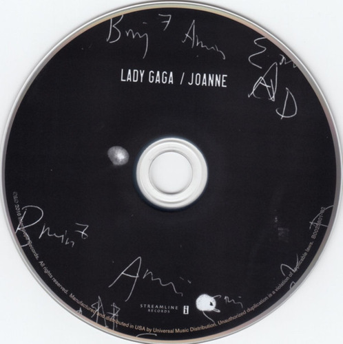 Lady Gaga Cd: Joanne ( De Luxe - Argentina - Cerrado ) Edición Limitada