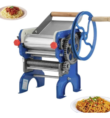 Maquina De Fazer Macarrão Manual 2 Tamanhos Cortar Espaguete
