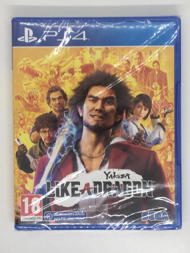 Yakuza Like A Dragon Ps4 (sellado) Europeo Envíos Todo Chile