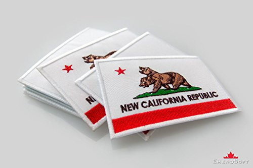 Fallout Patch - New California Republic Flag - Embroidered P