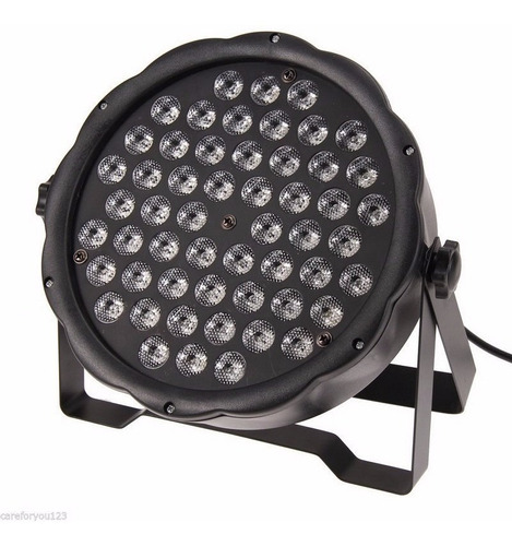 Kit 8 Canhão Refletor Led Par 64 Rgbw 54 Led 3w + 1 Mesa Dmx