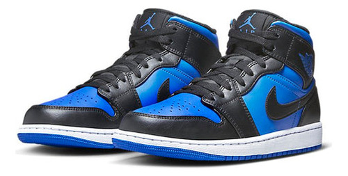 Air Jordan 1 Mid - Black Varsity Royal