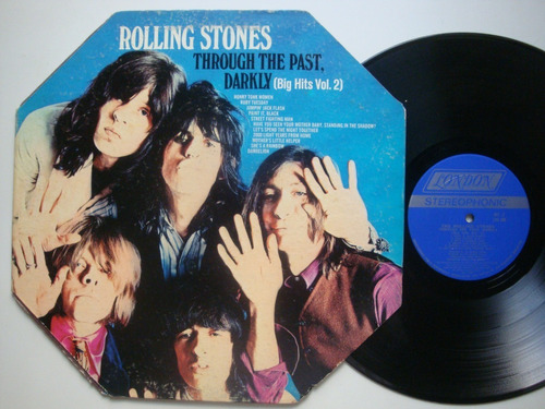 Rolling Stones Through The Past D Lp Vinilo Usa 69 Rk