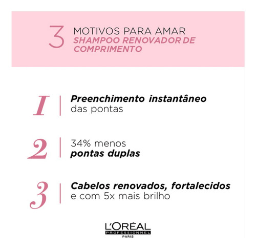 Shampoo L'oréal Pro Longer 1,5l