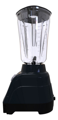Licuadora 550w Vidrio 2l Botonera 10vel Bosstech B1 Negra Color Negro