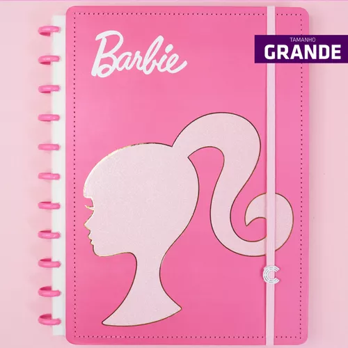 Caderno Inteligente Grande- Barbie Pink - 80Fls